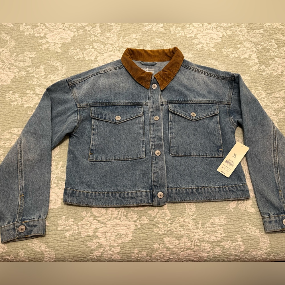 Weekend Academy Denim Cropped Jacket